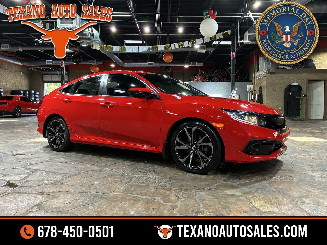 Honda Civic Sedan Sport CVT 2019