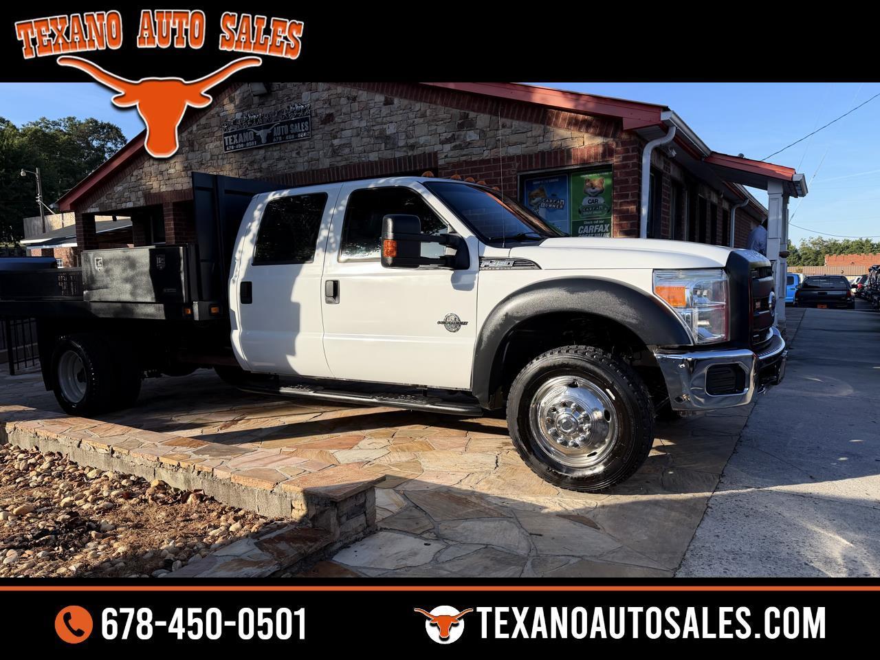 Ford Super Duty F-450 DRW 2WD Crew Cab 200" WB 84" CA Lariat 2016