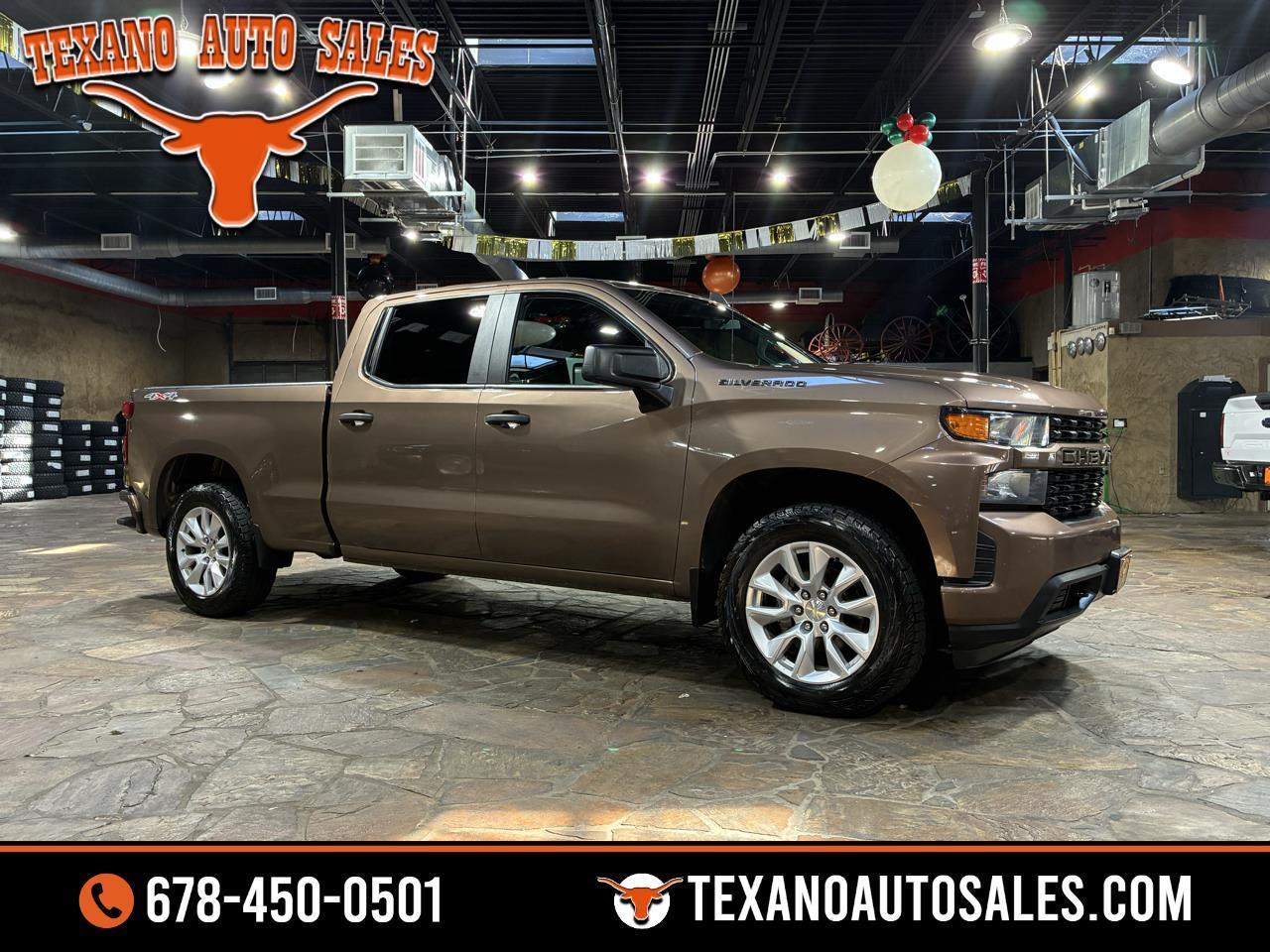 Chevrolet Silverado 1500 4WD Crew Cab 157" Custom 2019