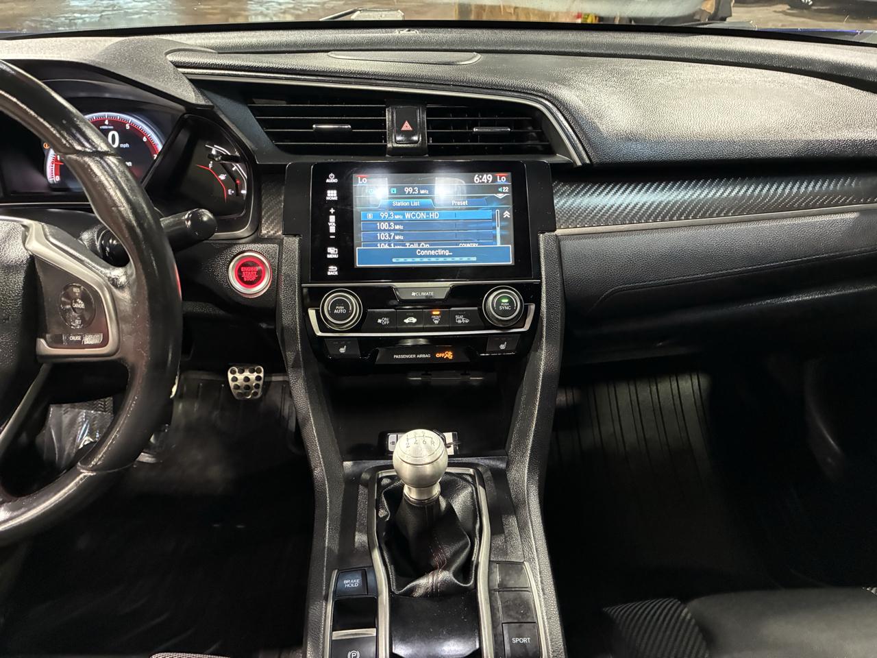 Honda Civic Coupe Si Manual 2017