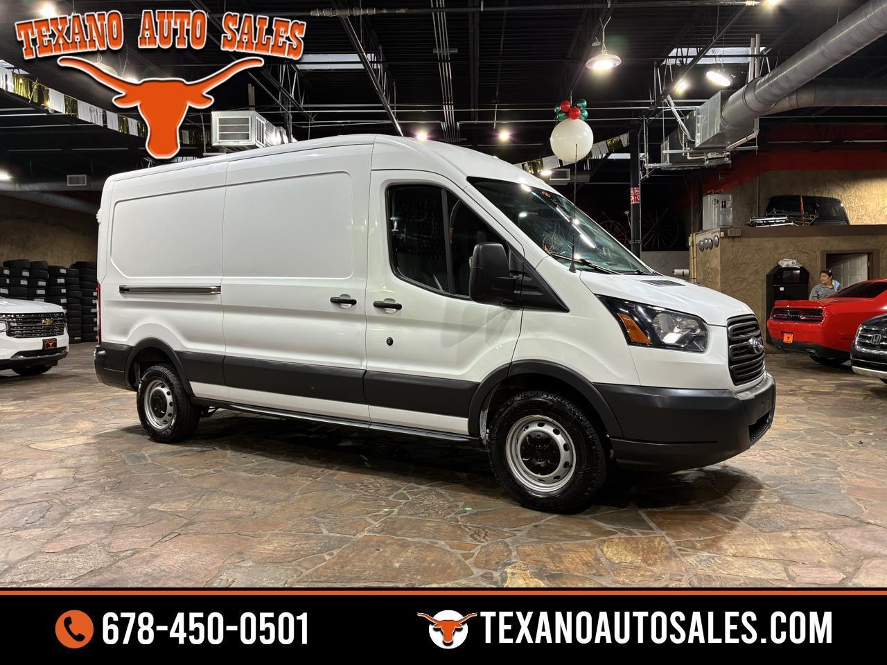 Ford Transit Van T-250 148" Med Rf 9000 GVWR Sliding RH Dr 2018