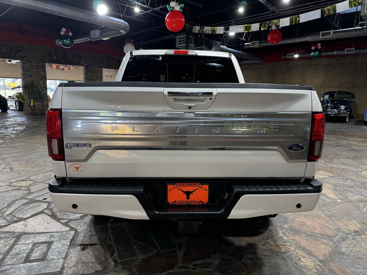 Ford F-150 Platinum SuperCrew 5.5-ft. Bed 4WD 2018
