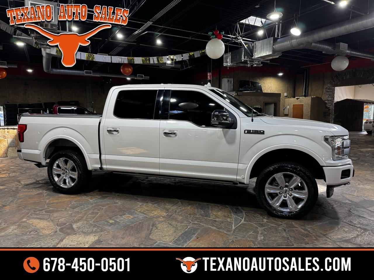 2018 Ford F-150 Platinum SuperCrew 5.5-ft. Bed 4WD