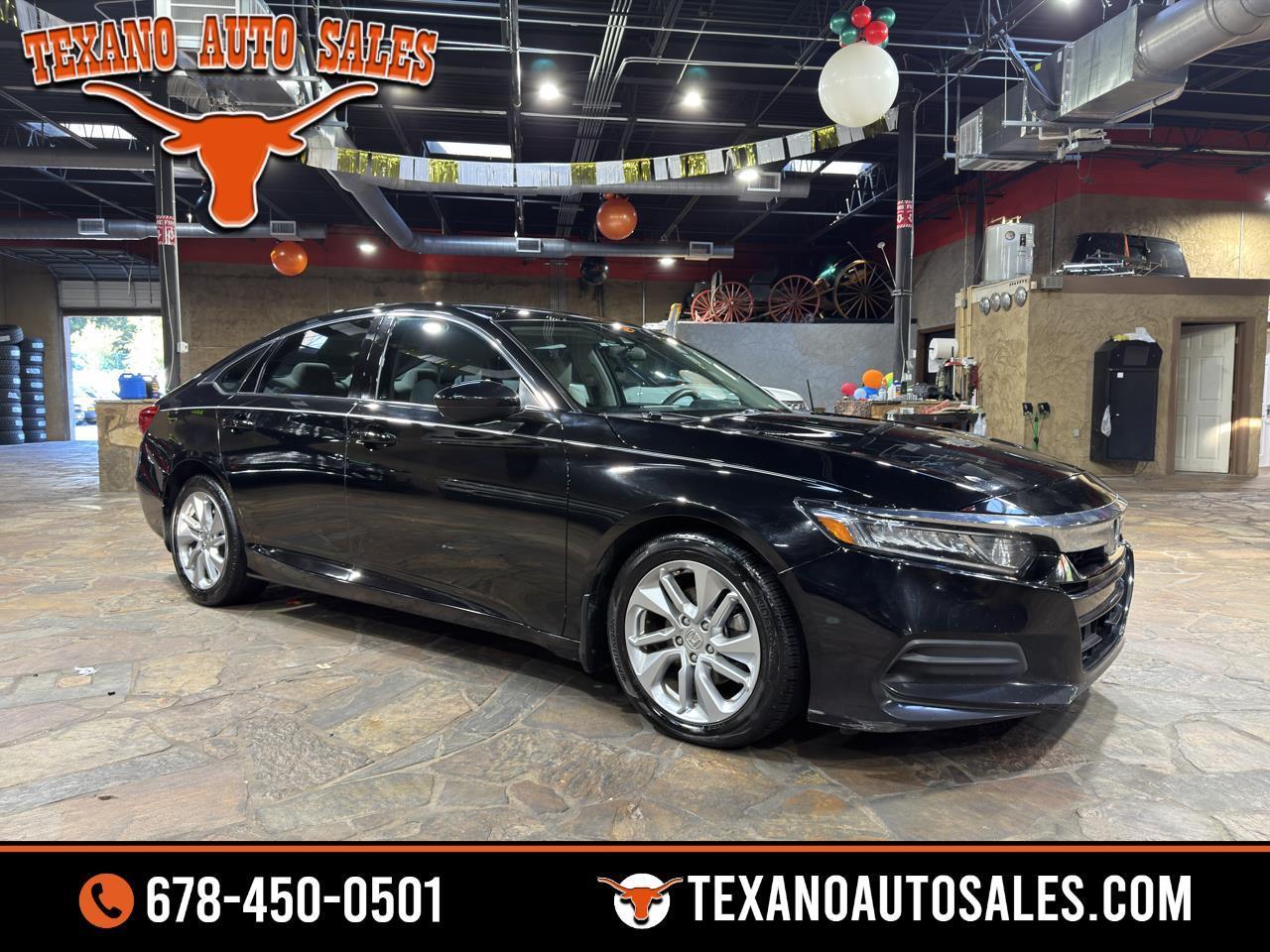 Honda Accord Sedan LX 1.5T CVT 2018