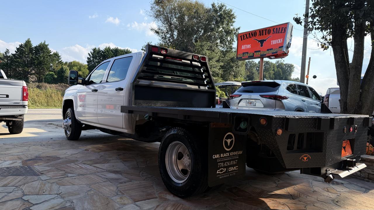 Chevrolet Silverado 3500HD 4WD Crew Cab 171.5" WB, 59.06" CA WT 2018