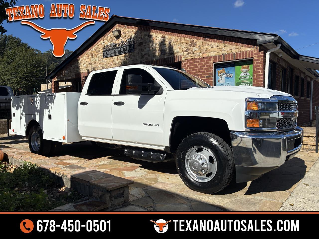 Chevrolet Silverado 3500HD CC 2WD Crew Cab 171.5" WB, 59.06" CA WT 2019