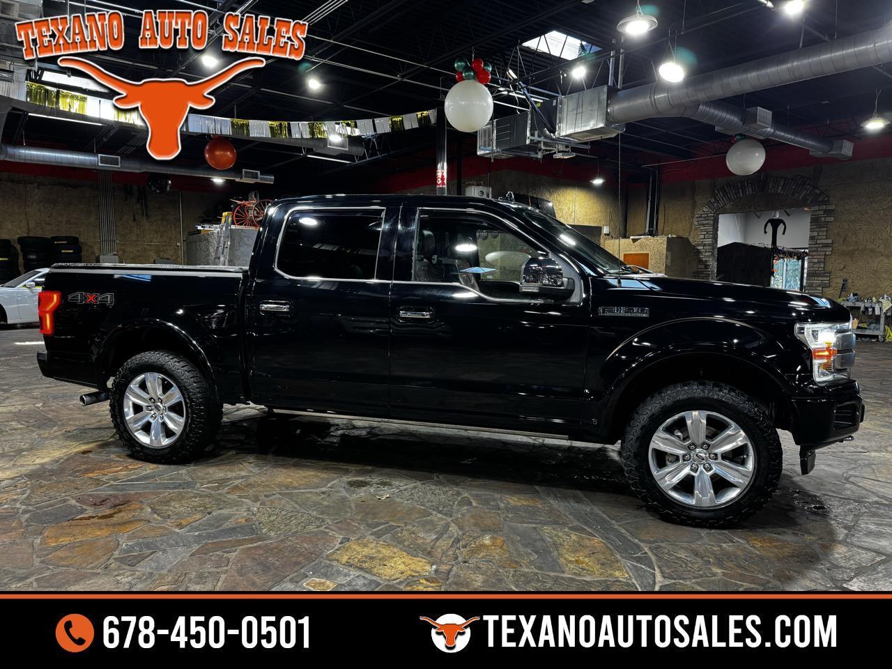 Ford F-150 Platinum 4WD SuperCrew 5.5' Box 2018