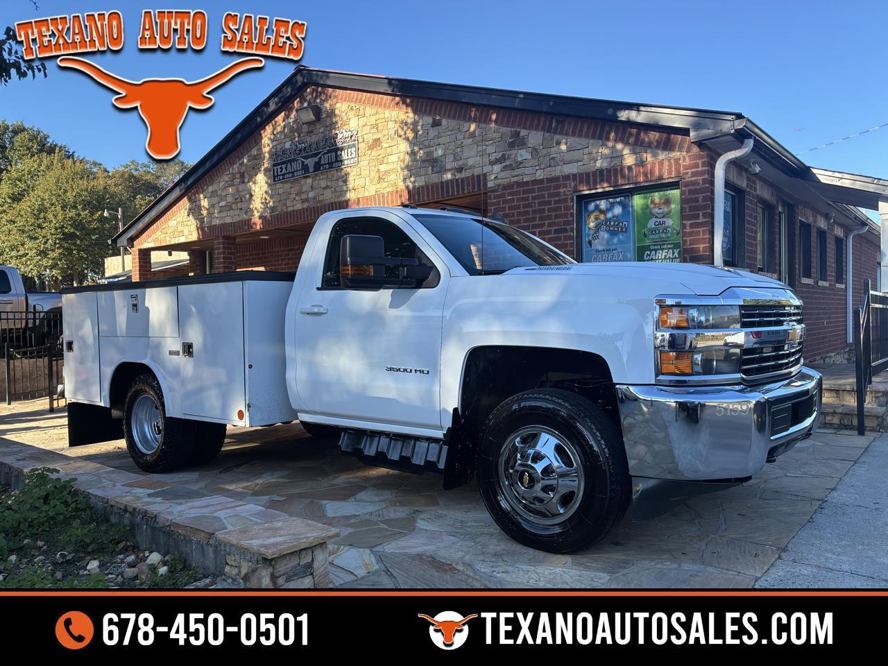 Chevrolet Silverado 3500HD 4WD Reg Cab 137.5" WB, 59.06" CA LT 2018