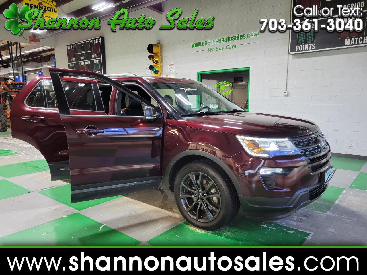 Used 18 Ford Explorer Xlt 4wd Sport Appearance Package For Sale In Manassas Va 110 Shannon Auto Sales