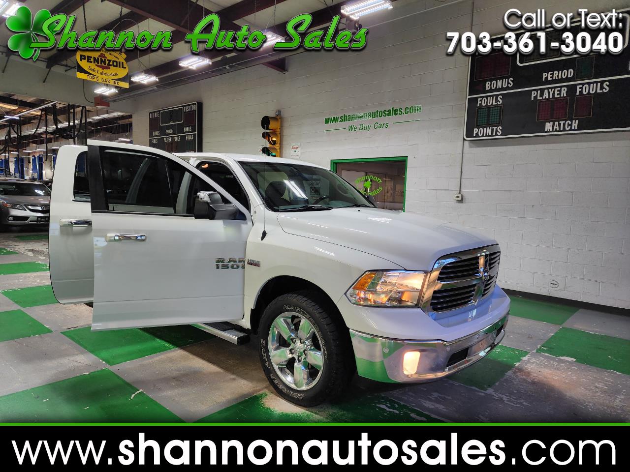 Used 2017 RAM 1500 Big Horn 4x4 Crew Cab 5'7" Box for Sale in Manassas