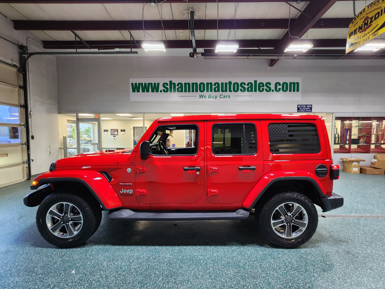 2020 Jeep Wrangler Unlimited Sahara photo 10