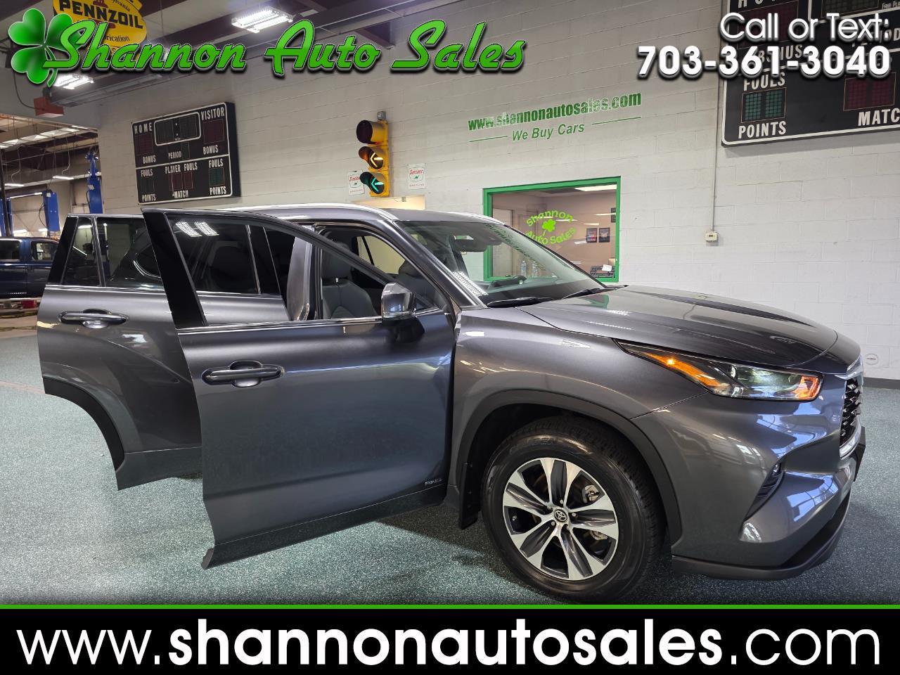 2022 Toyota Highlander Hybrid XLE AWD (Natl)