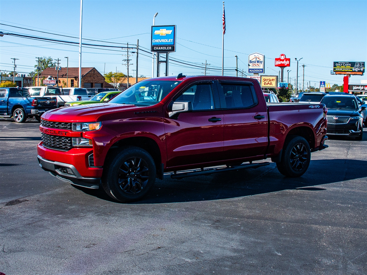 Chevrolet Silverado 1500 4WD Crew Cab 147" Custom 2021 Chevrolet Silverado 1500 4WD Crew Cab 147" Custom 2021