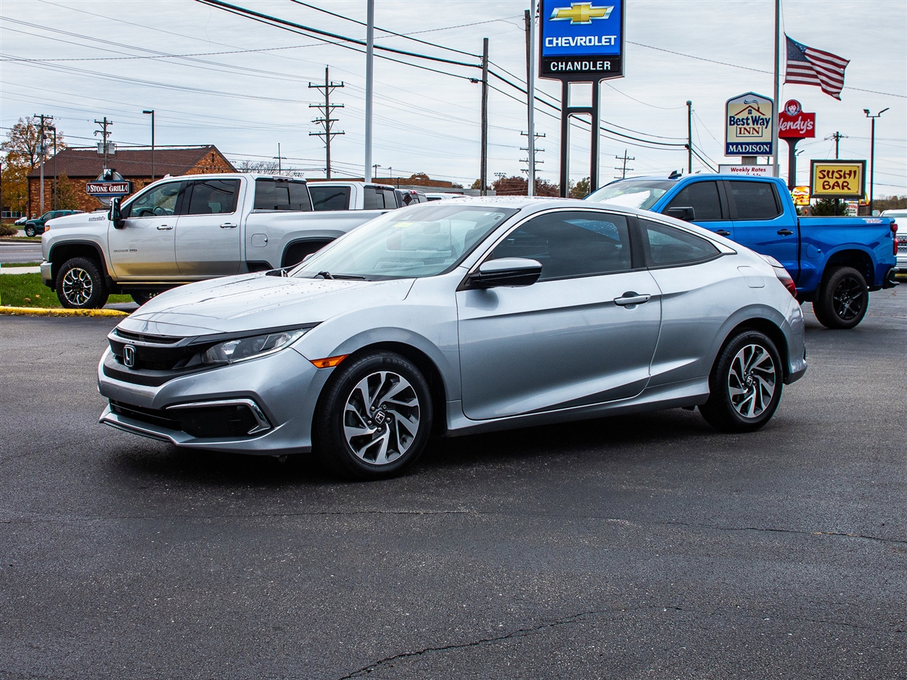 Honda Civic Coupe LX CVT 2020