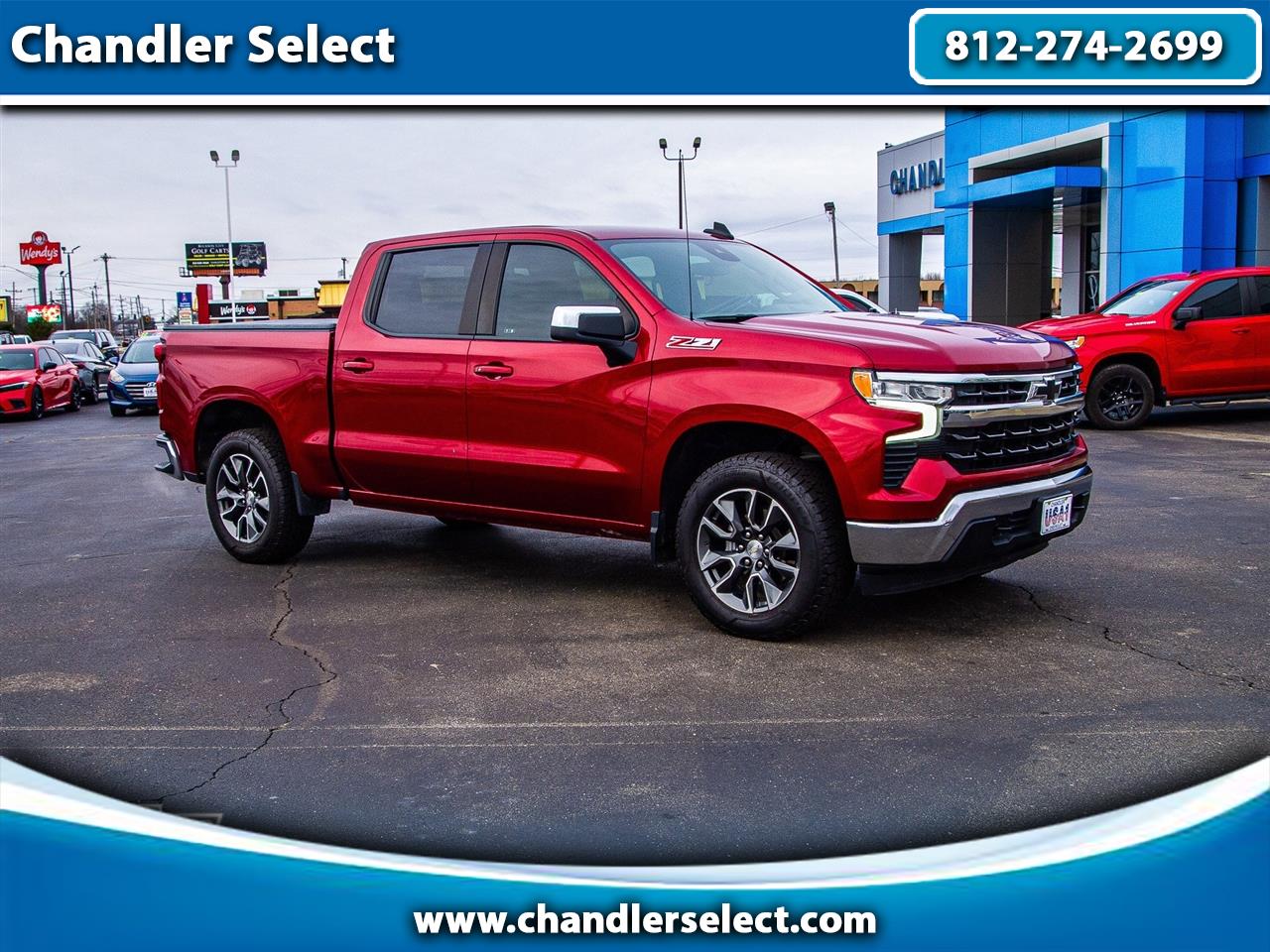 Chevrolet Silverado 1500 4WD Crew Cab 147" LT w/1LT 2023