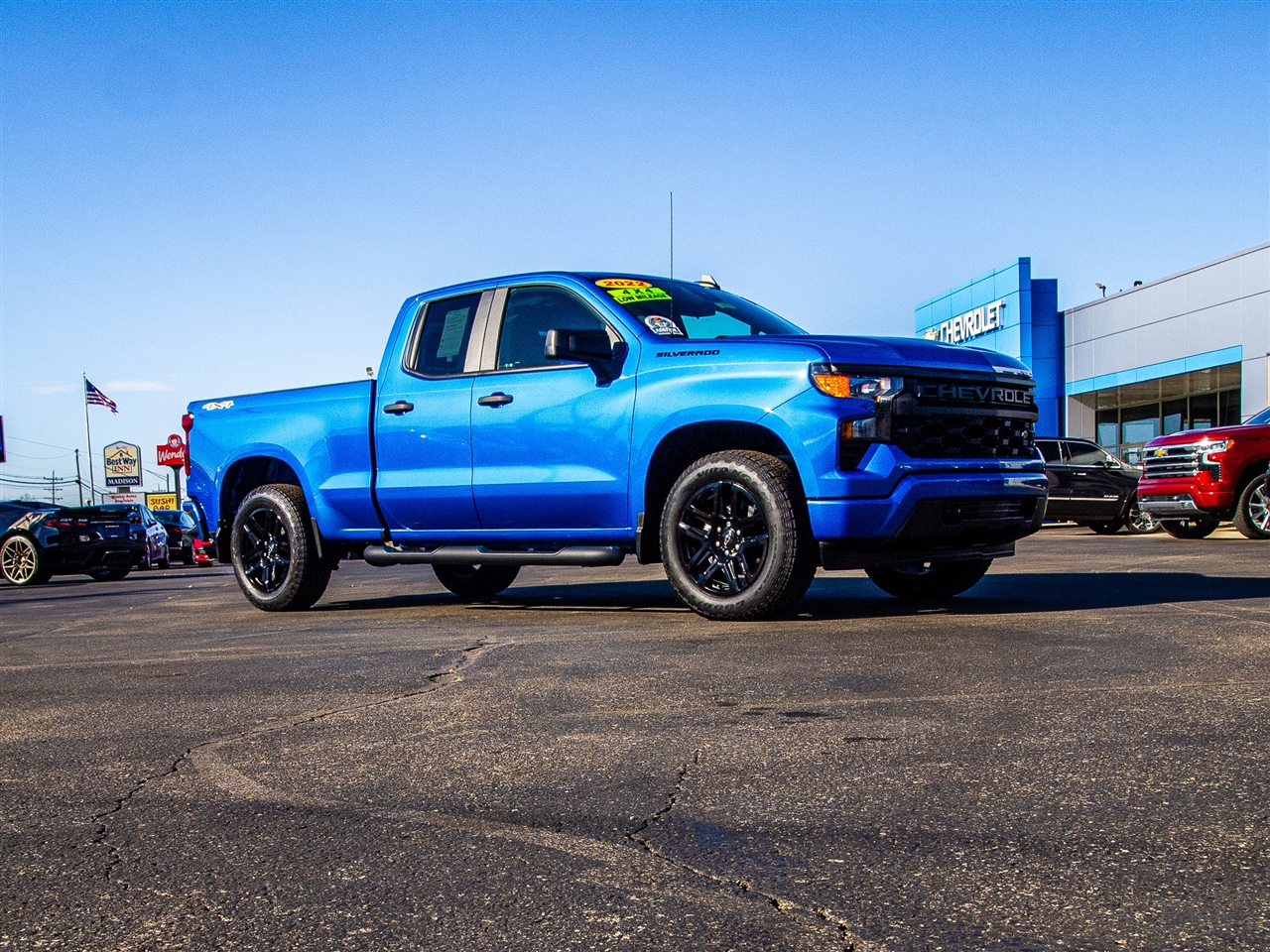 Chevrolet Silverado 1500 4WD Double Cab 147" Custom 2022