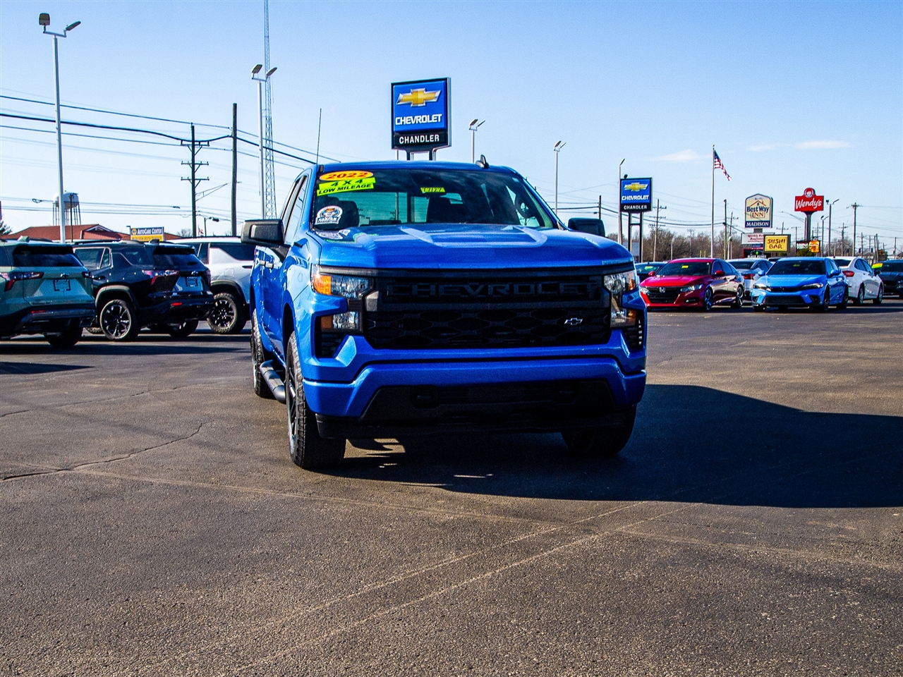 Chevrolet Silverado 1500 4WD Double Cab 147" Custom 2022