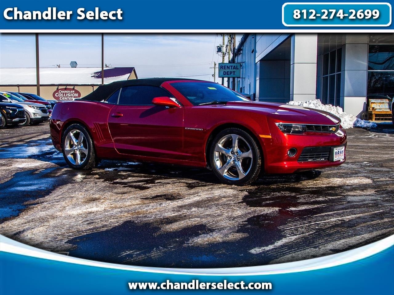 2015 Chevrolet Camaro 2dr Conv LT w/2LT