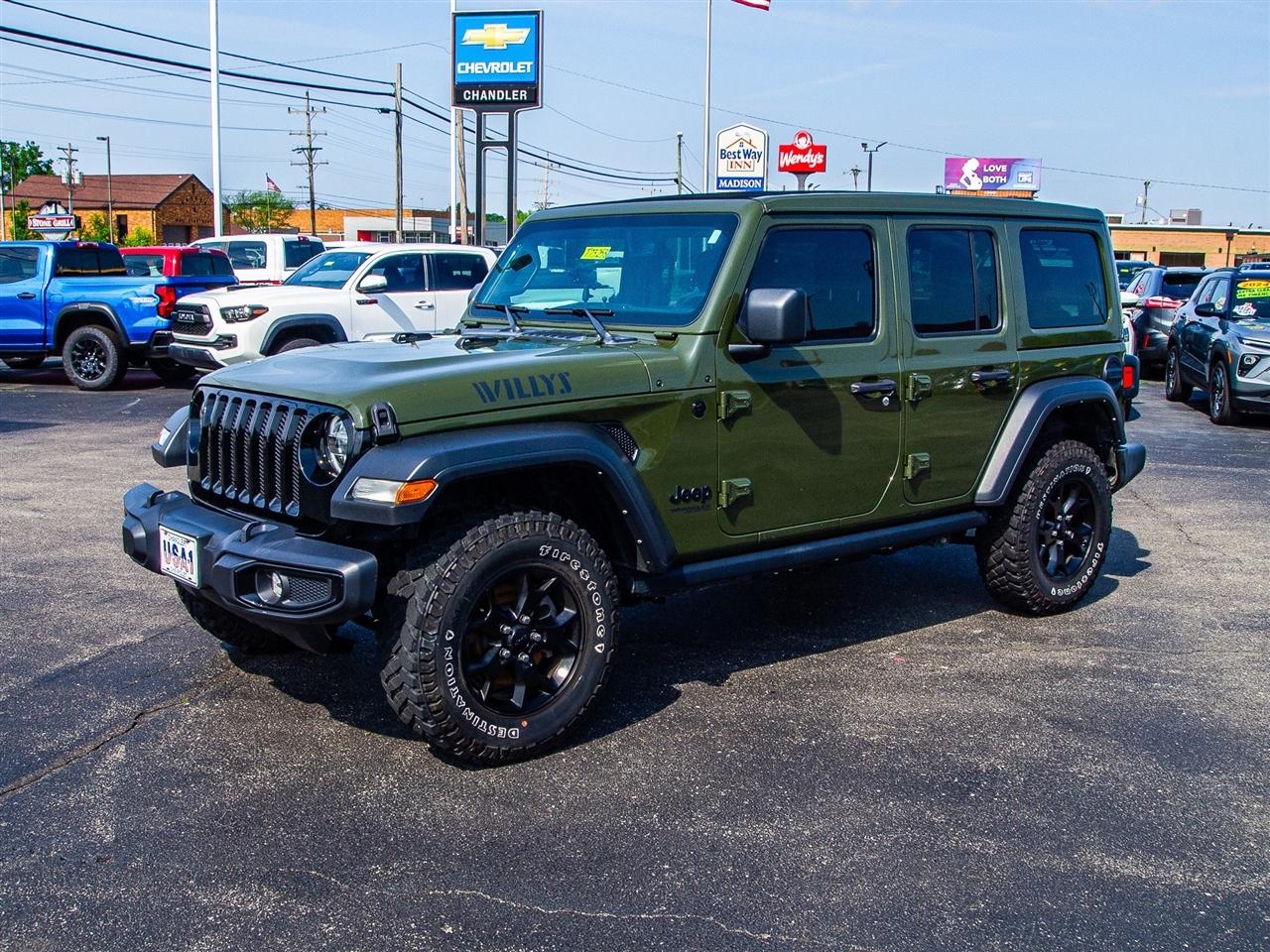 Jeep Wrangler Unlimited Willys 4x4 2022