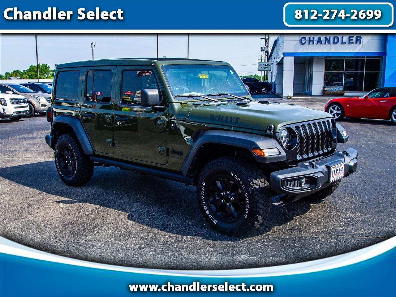 Jeep Wrangler Unlimited Willys 4x4 2022