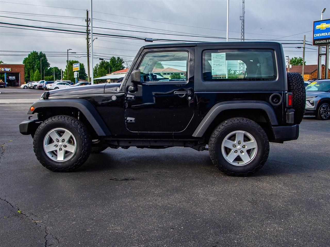 Jeep Wrangler 4WD 2dr Sport 2012