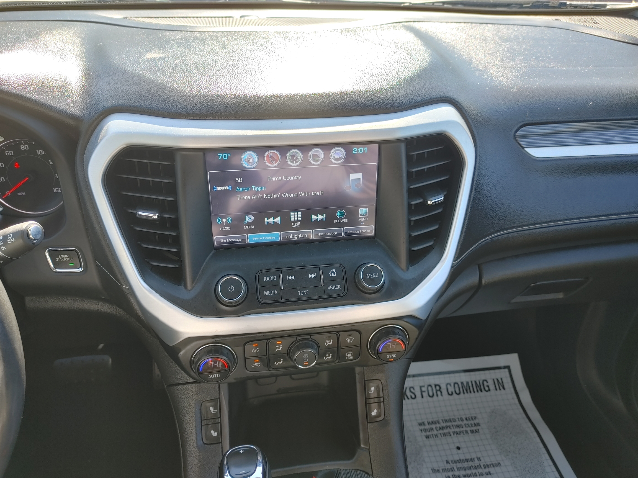 GMC Acadia SLT-1 AWD 2019 GMC Acadia SLT-1 AWD 2019