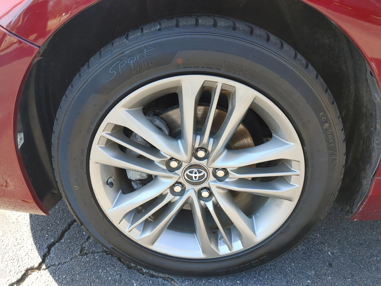 Toyota Camry SE 2016