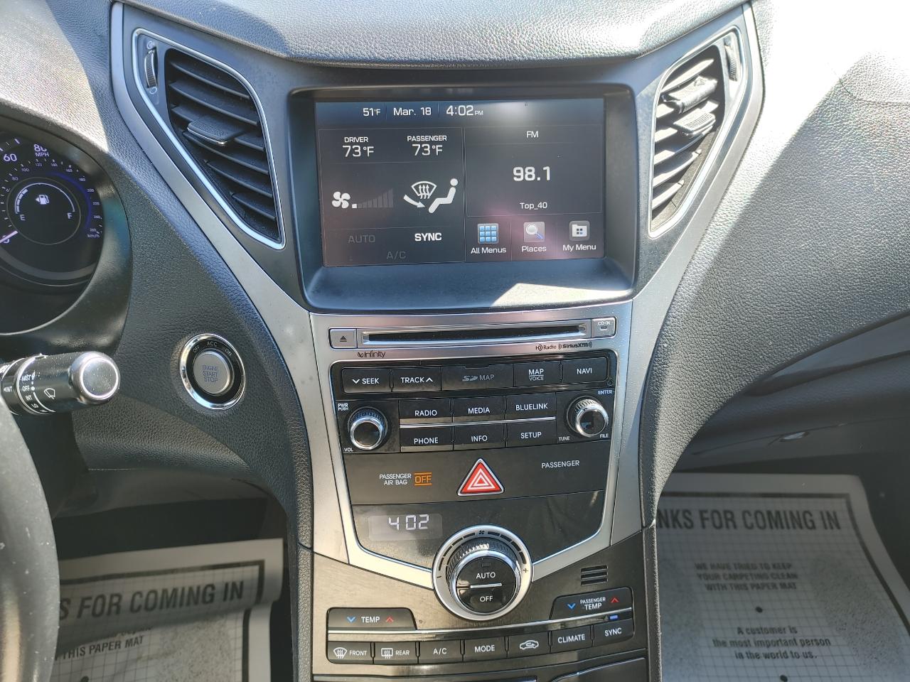 Hyundai Azera 4dr Sdn Limited 2016