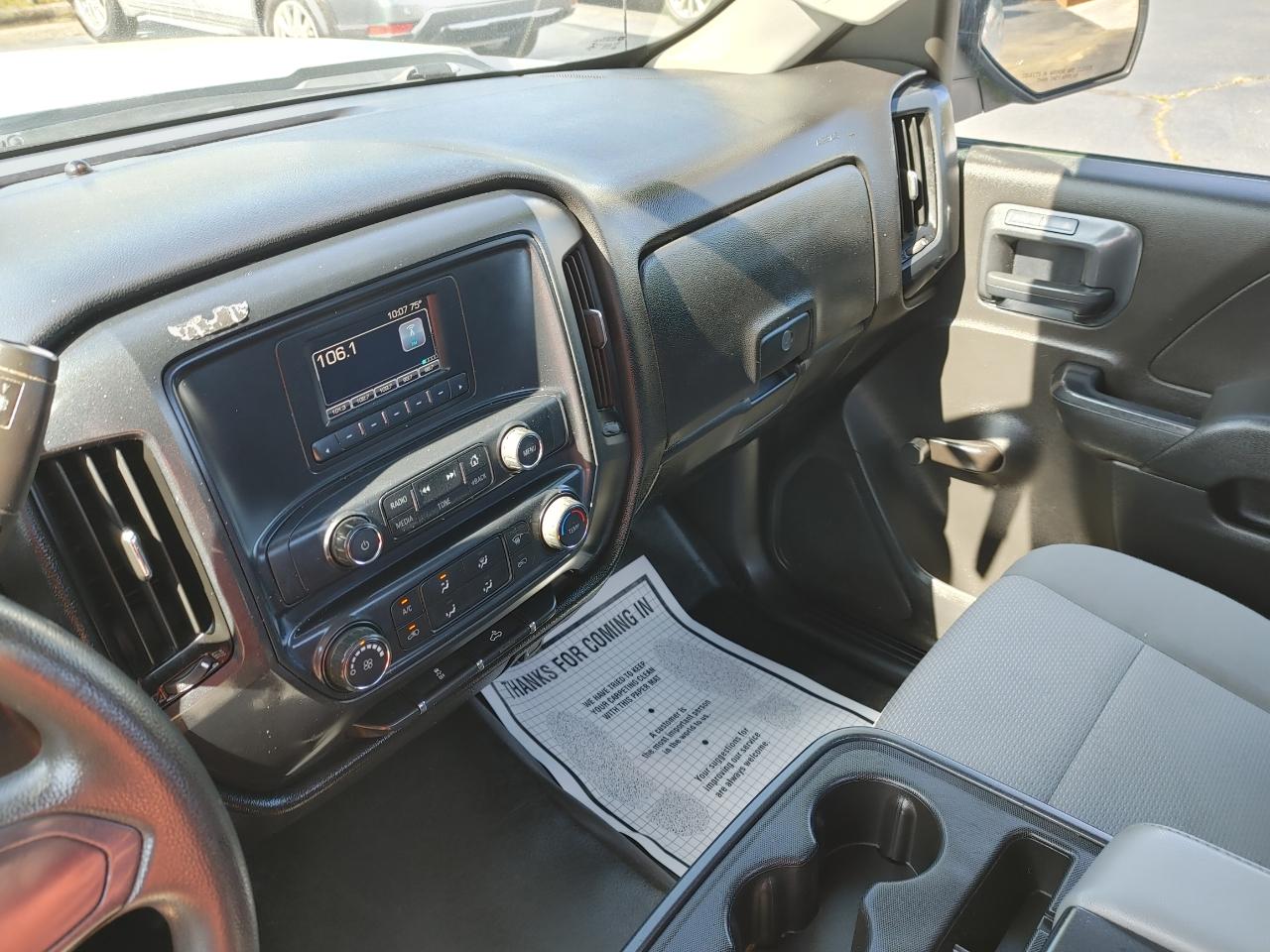 Chevrolet Silverado 1500 2WD Reg Cab 133.0" Work Truck 2016