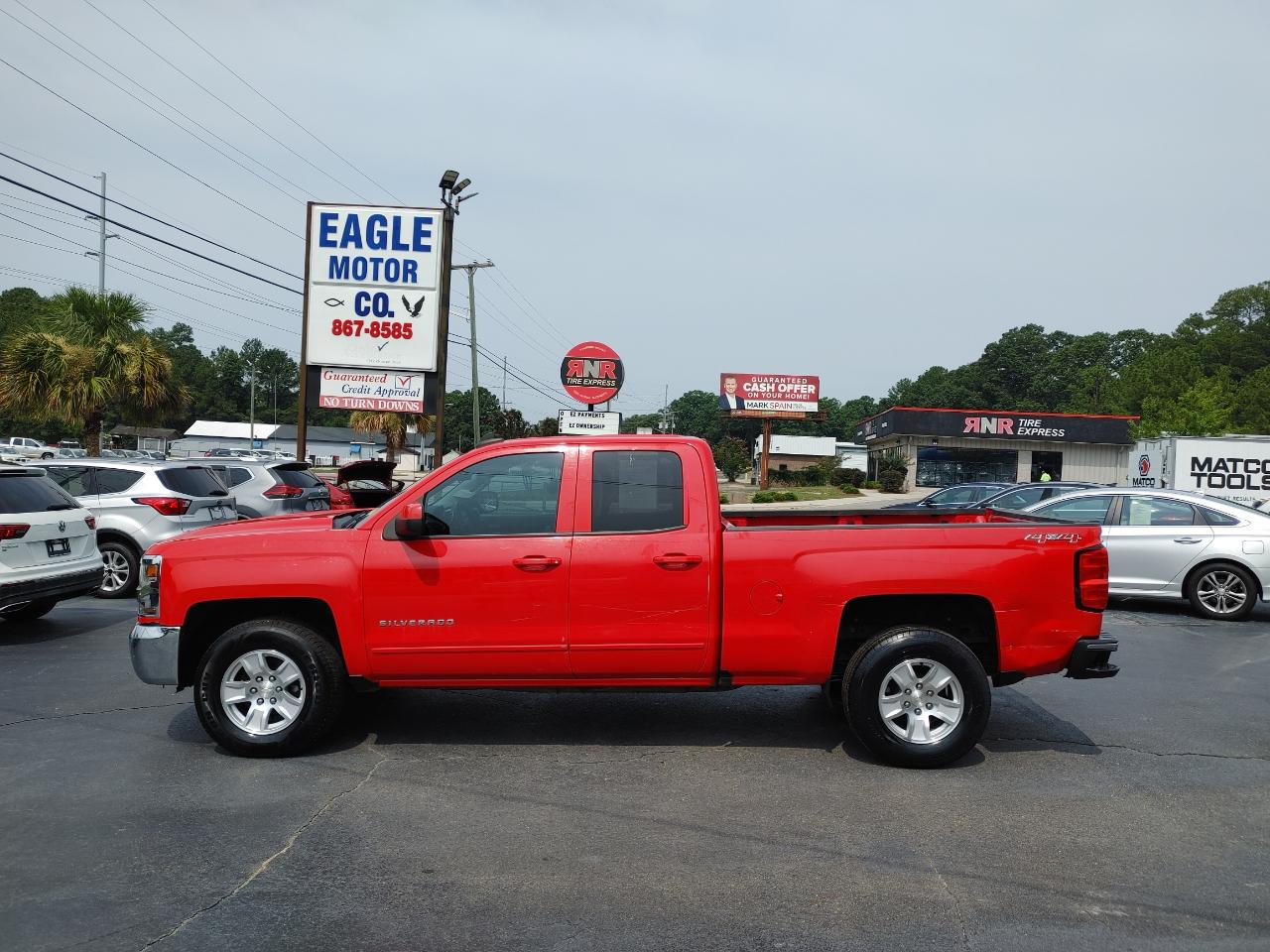 Chevrolet Silverado 1500 4WD Double Cab 143.5" LT w/1LT 2017