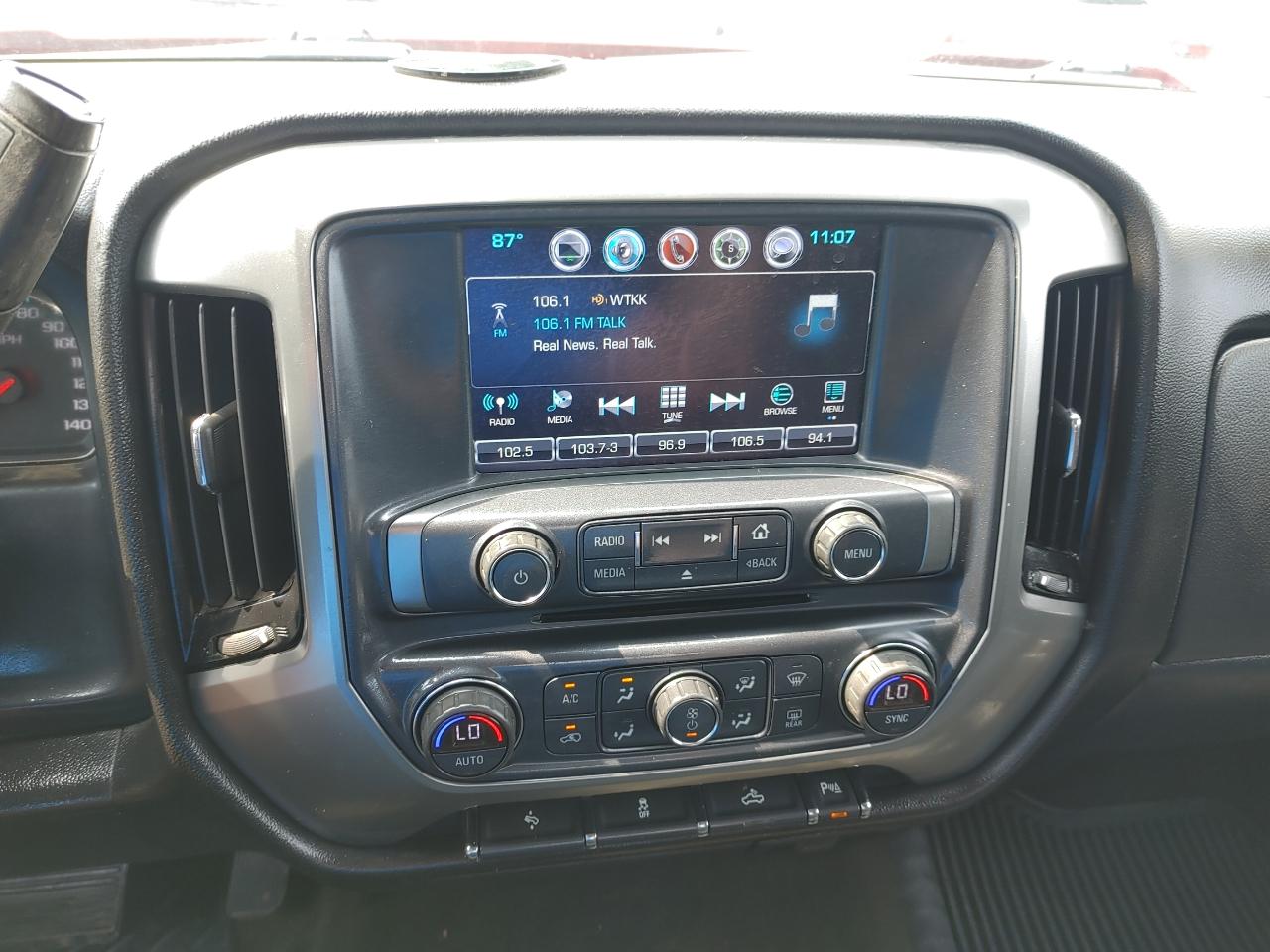 Chevrolet Silverado 1500 4WD Double Cab 143.5" LT w/1LT 2017