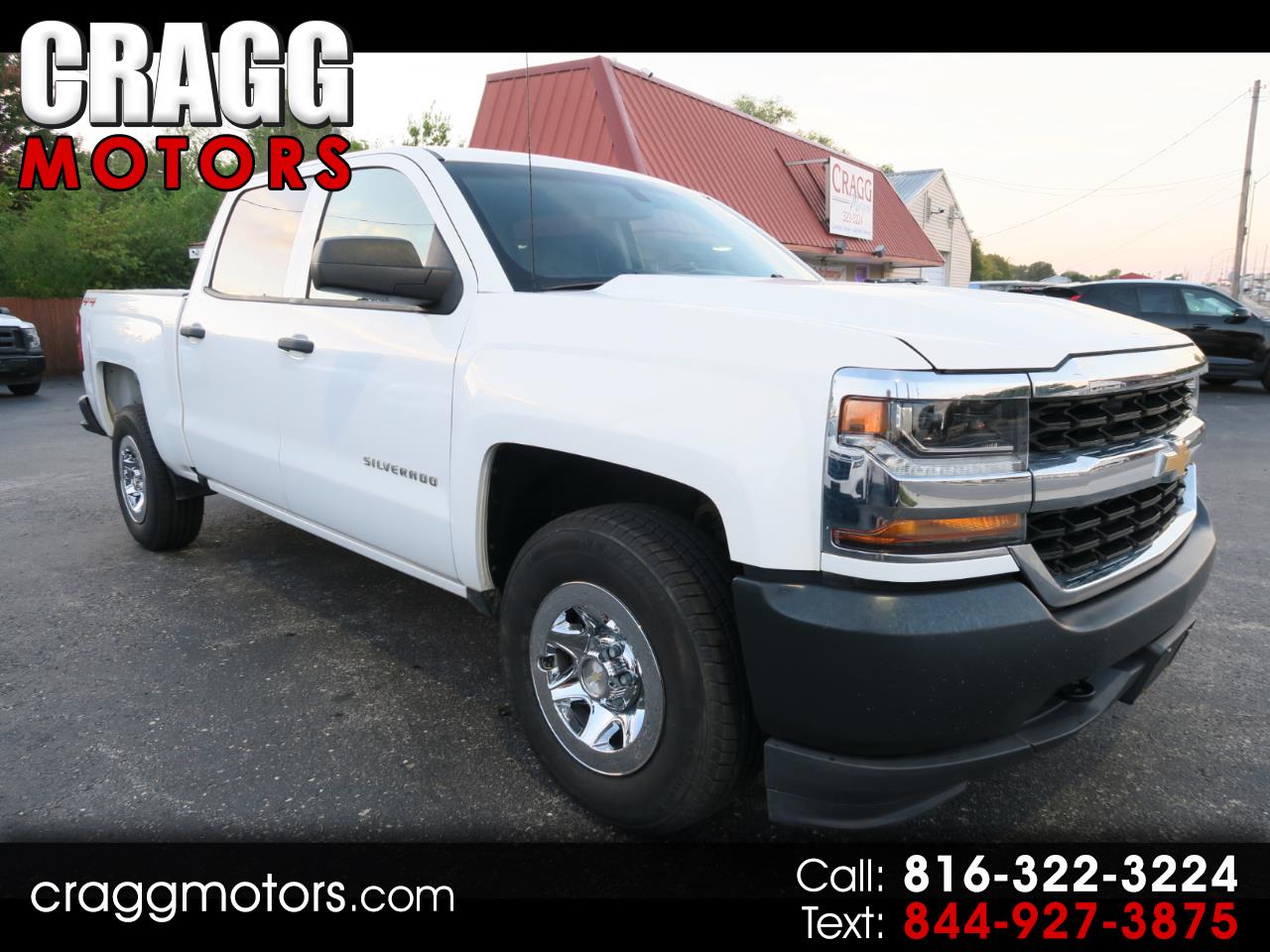 2018 Chevrolet Silverado 1500 4WD Crew Cab 143.5" Work Truck