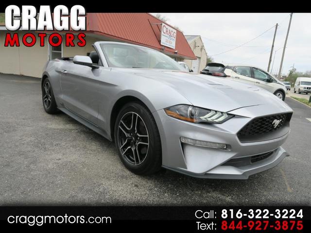Silver 2023 Ford Mustang EcoBoost Premium Convertible RWD Convertible Rear-Wheel Drive Automatic