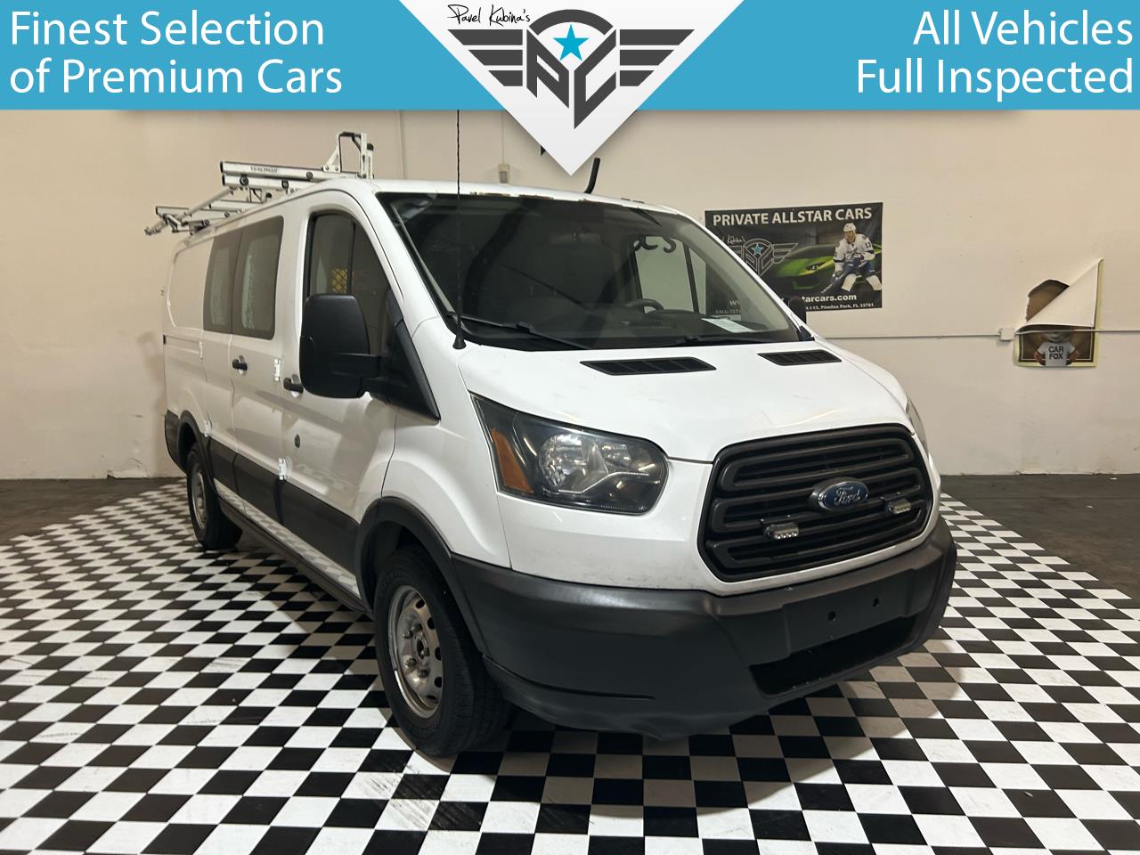 2015 Ford Transit Cargo Van T-150 130" Low Rf 8600 GVWR Swing-Out RH Dr