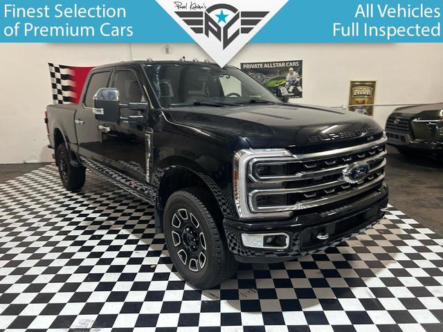 Black 2024 Ford F-250 Super Duty Pickup Truck Four-Wheel Drive Automatic