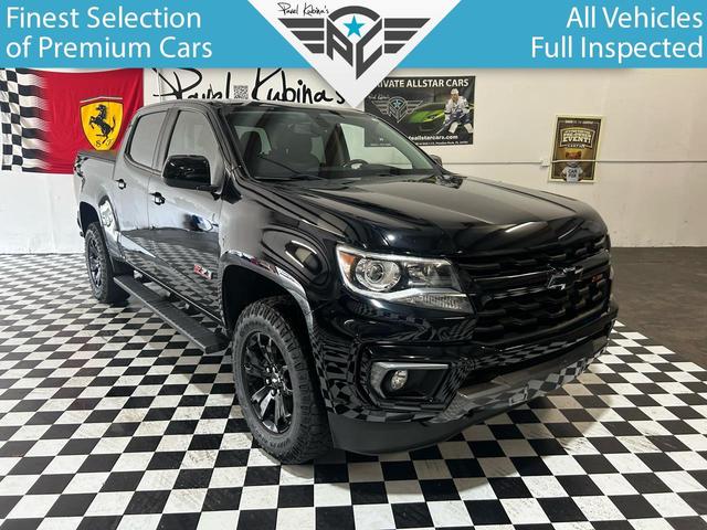 Black 2022 Chevrolet Colorado Z71 Crew Cab RWD Pickup Truck 4X2 Automatic