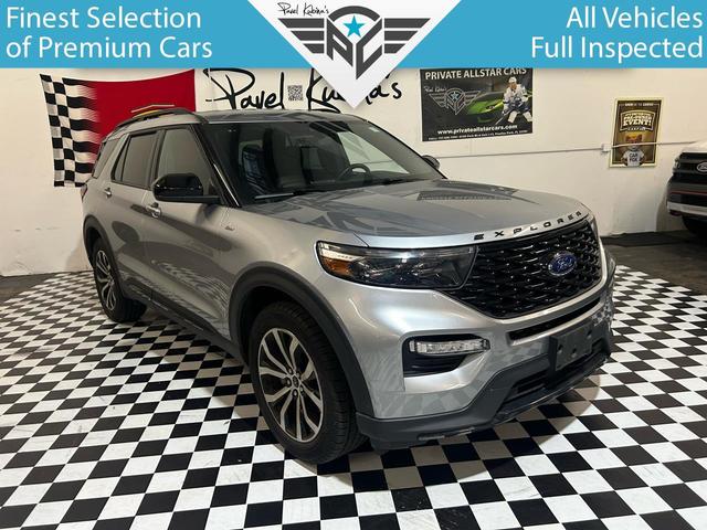 Silver 2023 Ford Explorer SUV / Crossover All-Wheel Drive Automatic