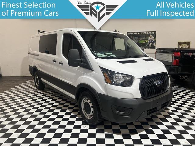 White 2023 Ford Transit Cargo Van Rear-Wheel Drive Automatic