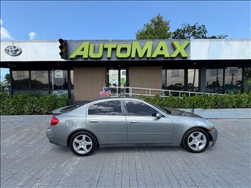 2004 Infiniti G35 Sedan 4dr Sdn Auto w/Leather