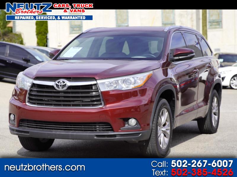 Used 2015 Toyota Highlander Xle 2wd With 3rd Row Seating For