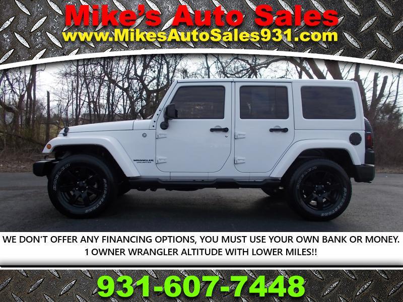 Jeep Wrangler Unlimited 4WD 4dr Altitude 2014