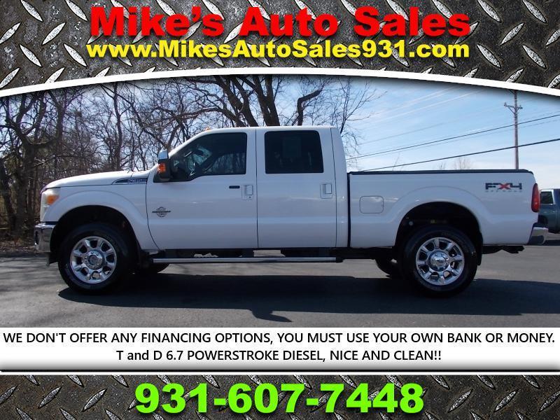 Ford Super Duty F-350 SRW 4WD Crew Cab 156" Lariat 2011