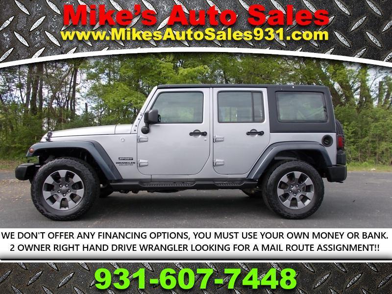 Jeep Wrangler Unlimited 4WD 4dr Sport RHD 2016