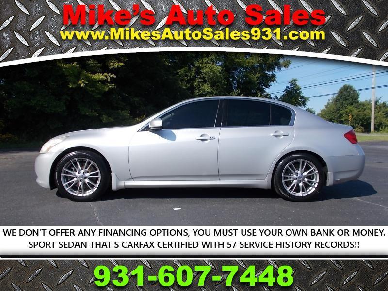 Infiniti G35 Sedan 4dr Auto Sport RWD 2007