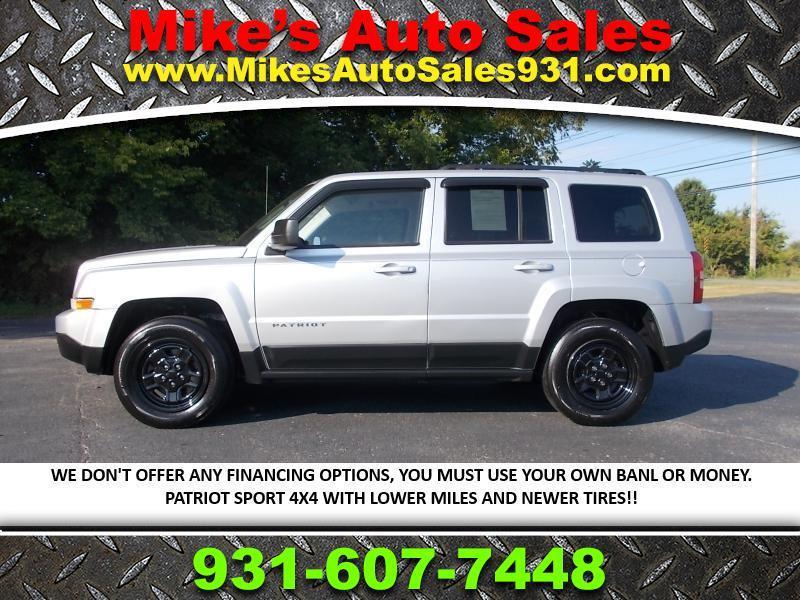Jeep Patriot 4WD 4dr Sport 2012