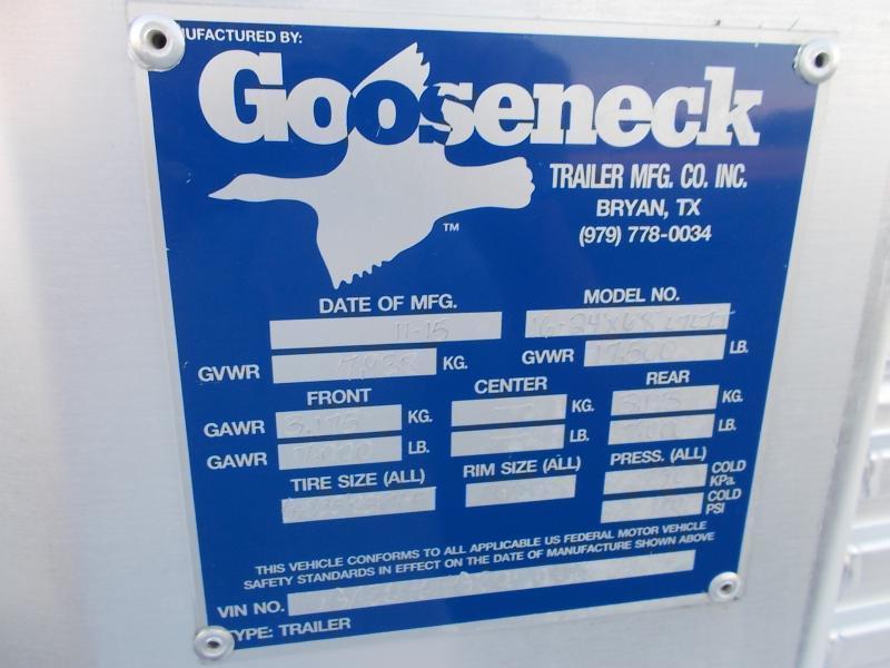 Gooseneck Stock  2016