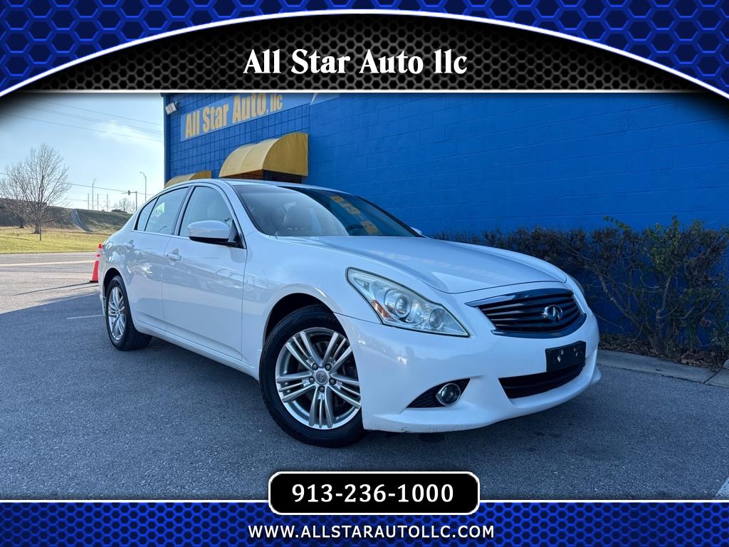 2012 Infiniti G37 Sedan G37x SEDAN AWD