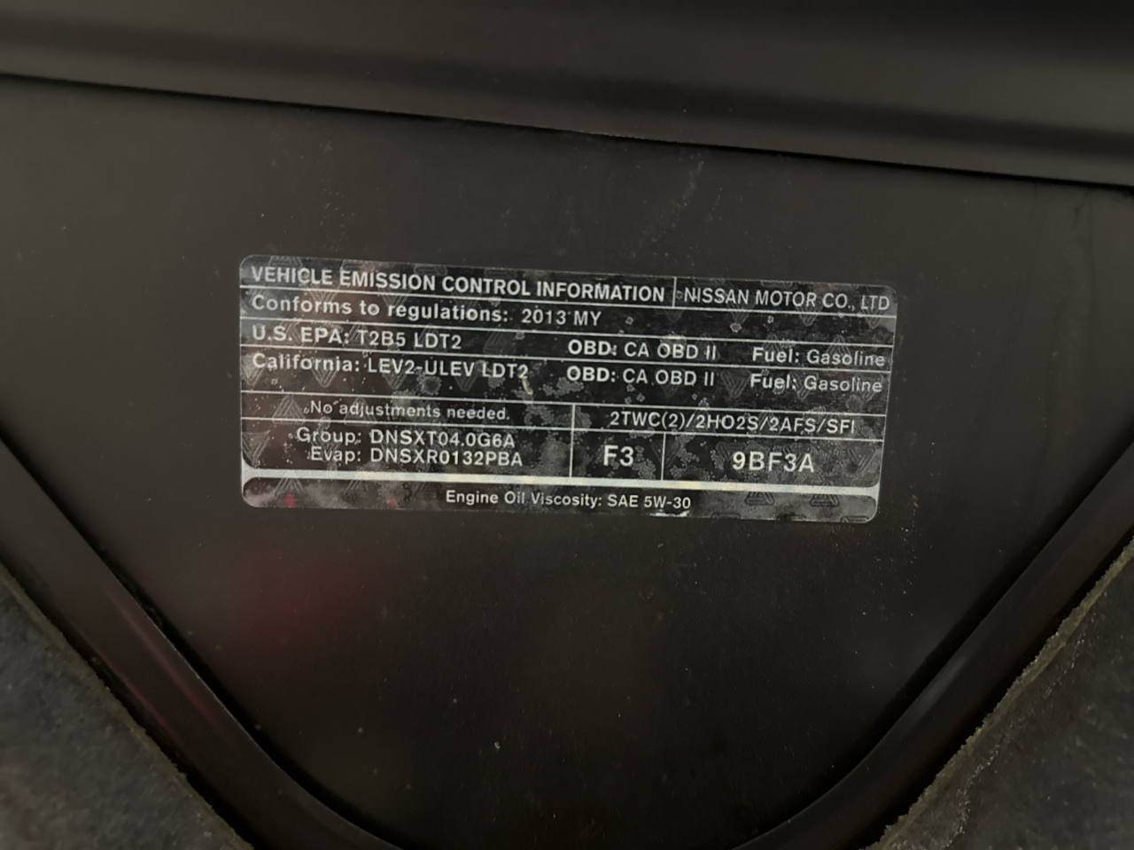 Nissan Xterra S 4WD 2013