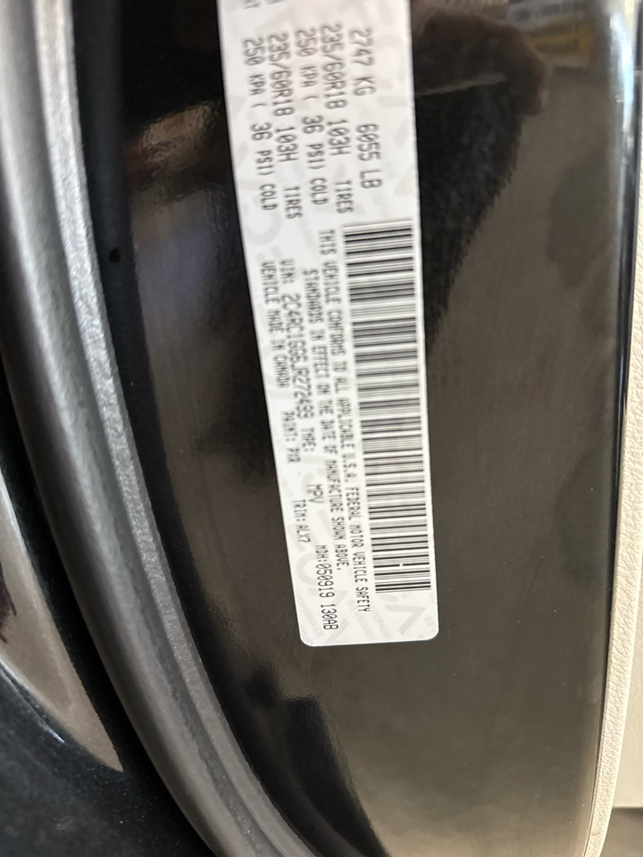 Chrysler Pacifica Limited 2018