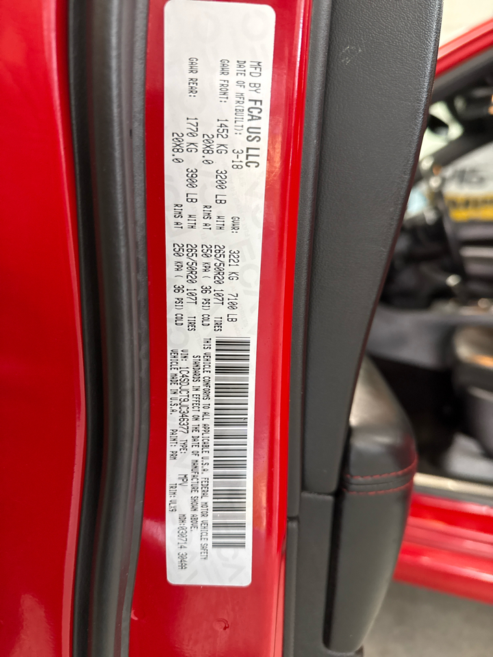 Dodge Durango R/T AWD 2018